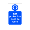 Ear Protection Must Be Worn Sign - RPVC, 200 X 300mm
